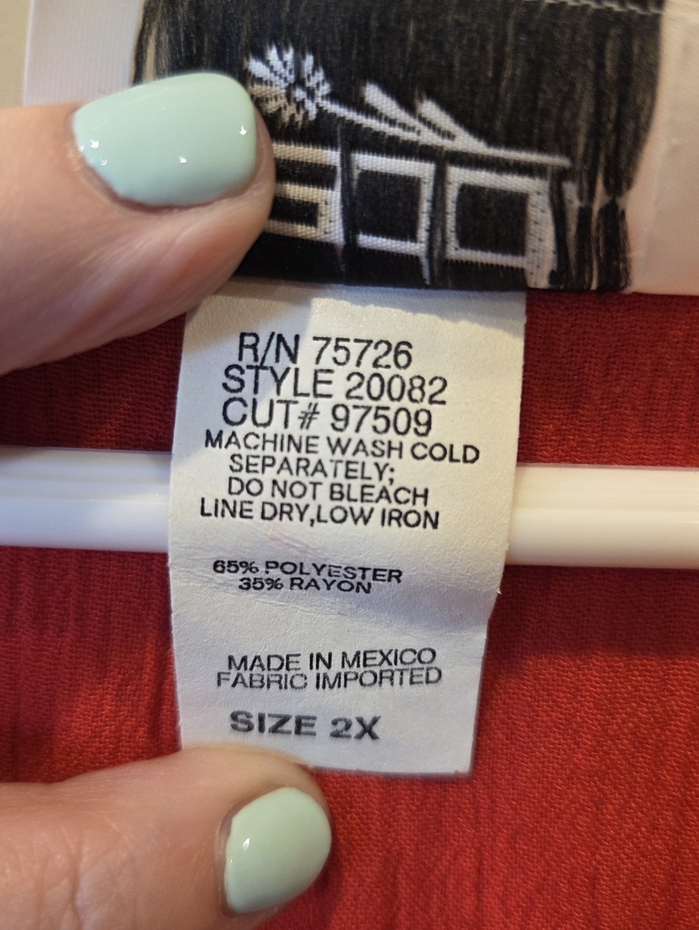 NWT Vintage Teddi Red Embroidered Poppy Maxi Dress Plus Size 2X Crepe Slit 90s - Picture 5 of 11